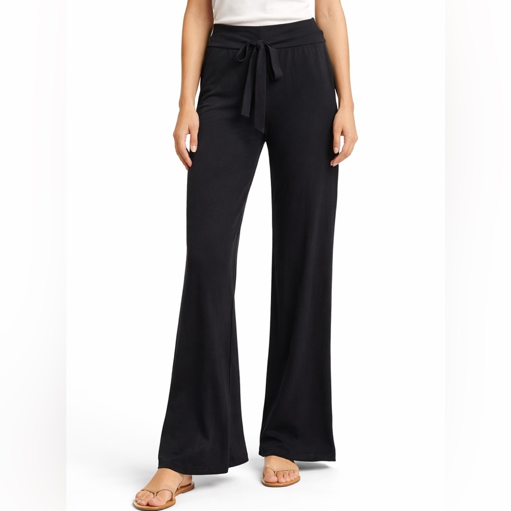 Forever 21 Black Wide-Leg Pants